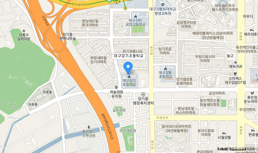 학교 찾아오시는 길 지도
